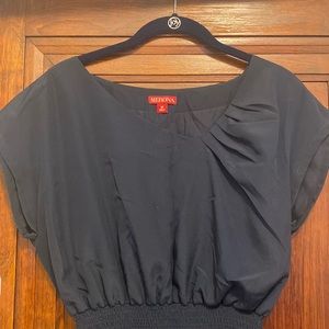 Navy Merona Target Dress